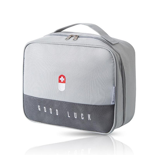 Trousse Pharmacie Voyage Vide <br>Good Luck (Gris) - Taille XL