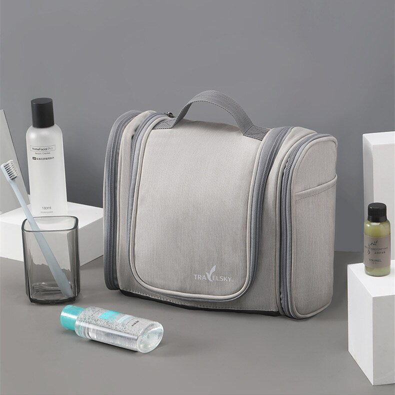 Trousse de Toilette Familiale Travelsky™ - Pratique en Voyage