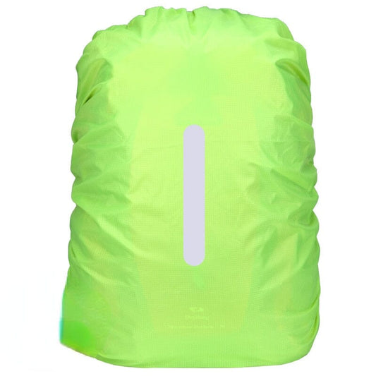 Housse de Pluie Sac à Dos Verte Reflective Coat