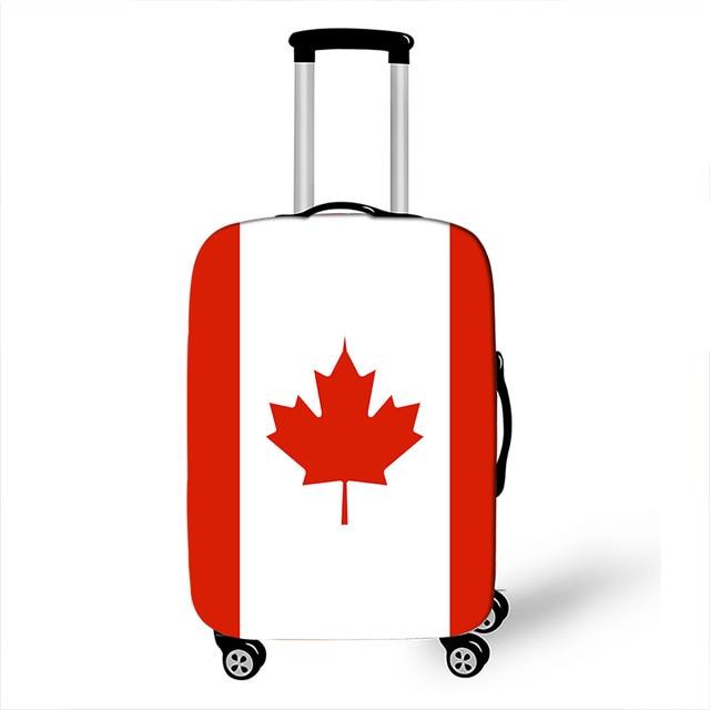 Valise aux couleurs du Canada