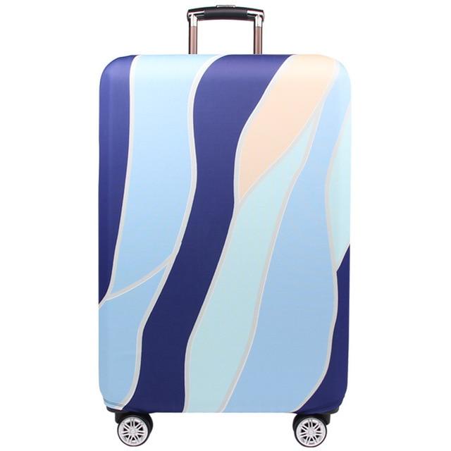 Housse de Valise Bleue - Travel Style