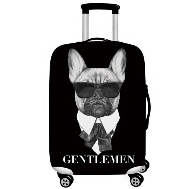 Housse de Valise French Bulldog Stylisé