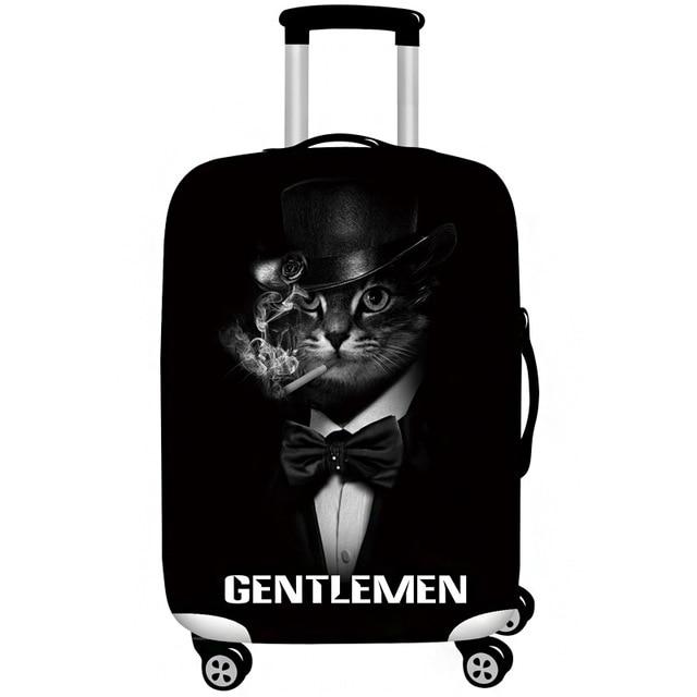 Housse de Valise Gentlemen Cat by TravelChic