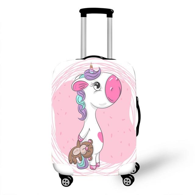Housse de Valise Licorne Mignonne
