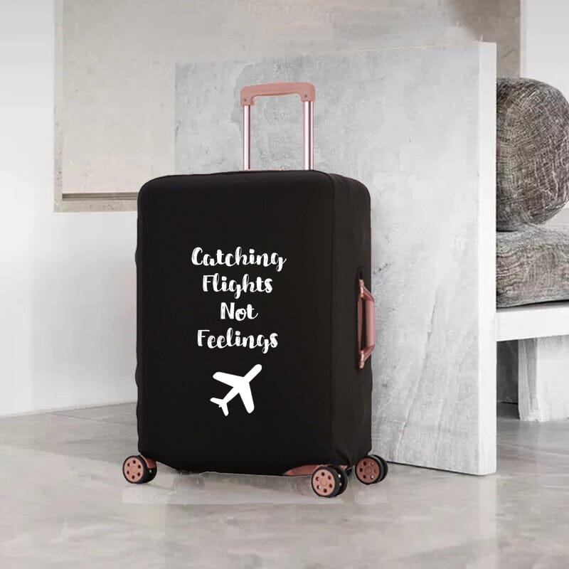 Housse pour Valise Avion <br>Catching Flights, Not Feelings