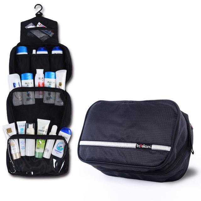 Trousse de Toilette Homme Dépliante de Voyage Travelicons™