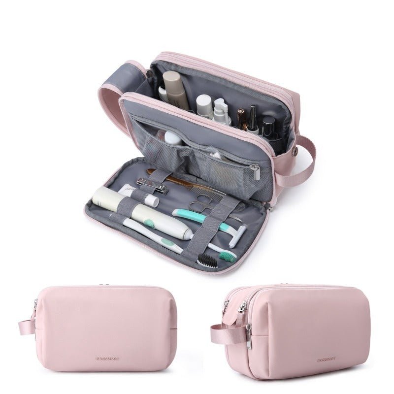 Trousse de Toilette Double Fermeture Bagsmart™ - Pratique et Élégante