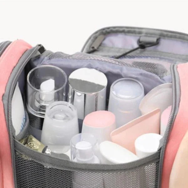 Trousse de Toilette Familiale Travelsky™ - Pratique en Voyage