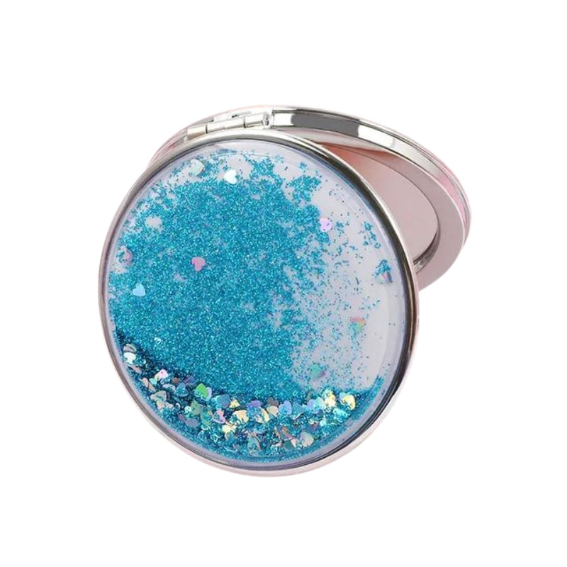 Miroir Pailleté de Poche