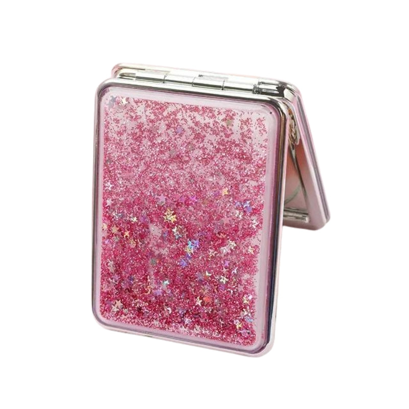 Miroir Pailleté de Poche