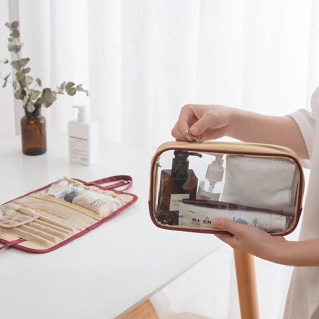 Trousse de Maquillage Transparente