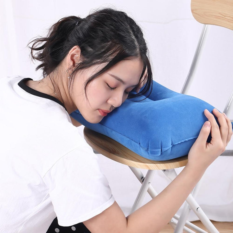 Oreiller de voyage gonflable "LuxeRest"