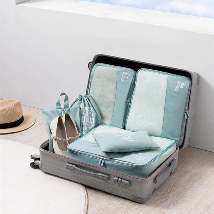 Ensemble de Cubes de Rangement pour Valise (6 pièces)