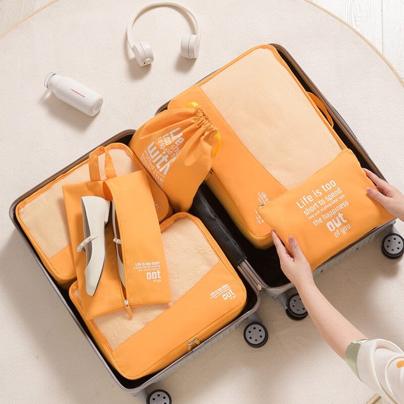 Ensemble de Cubes de Rangement pour Valise (6 pièces)
