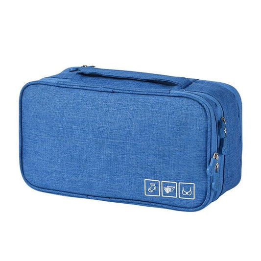 TravelBasics - Pochette Sous-Vêtements de Voyage (Bleu)