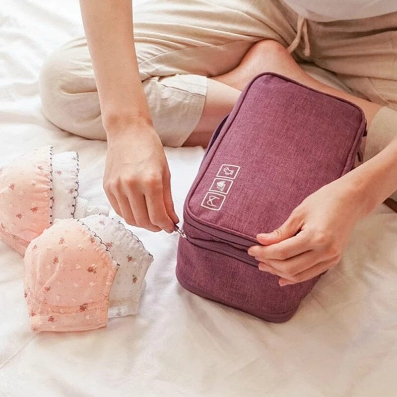 Pochette de Voyage TravelBasics pour Sous-Vêtements (Violet)