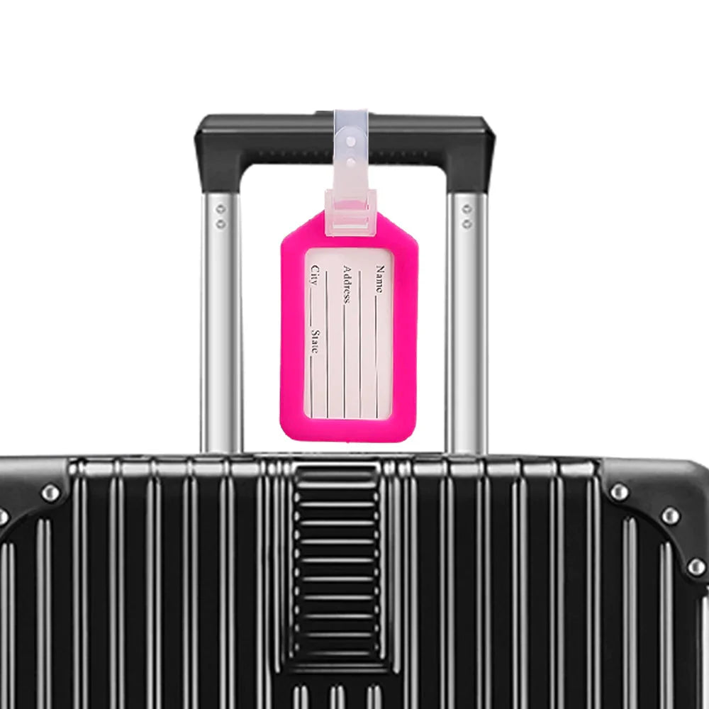 Valise Adresse : Étiquette Plastique
