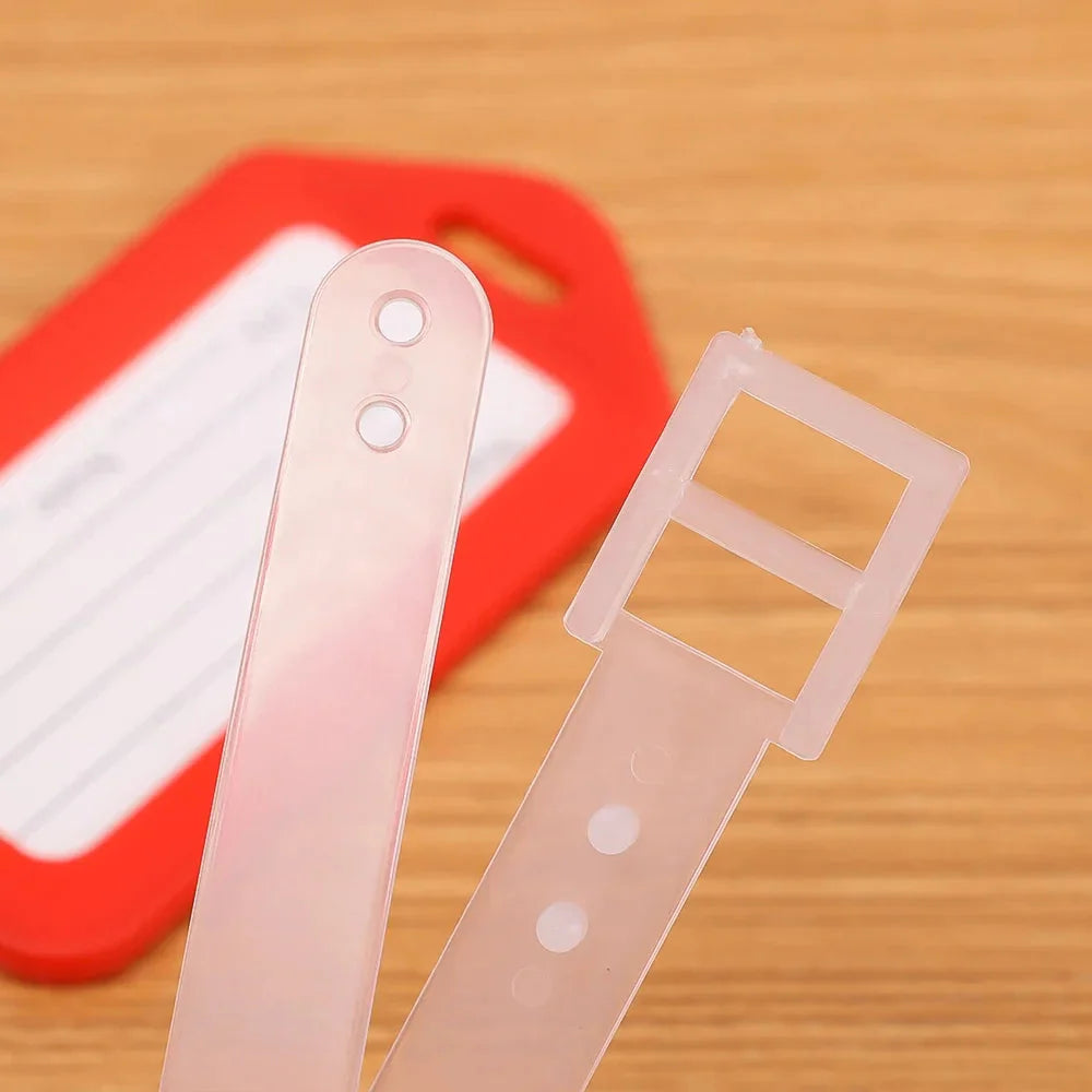 Valise Adresse : Étiquette Plastique
