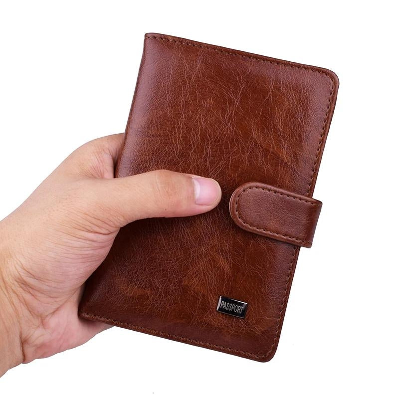 Porte Document de Voyage Simili Cuir Homme