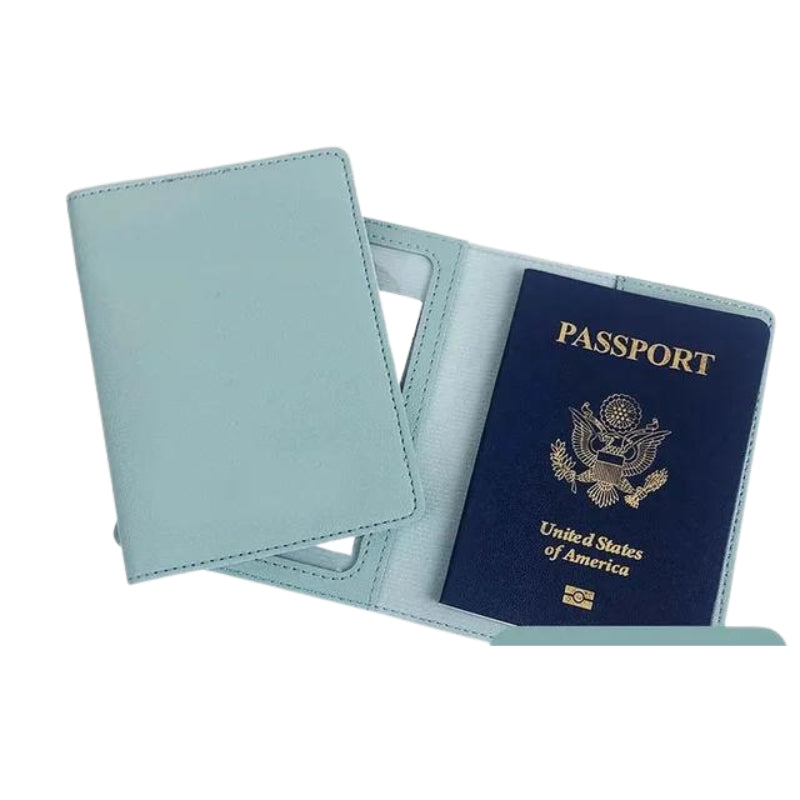 Porte-documents de voyage en simili-cuir