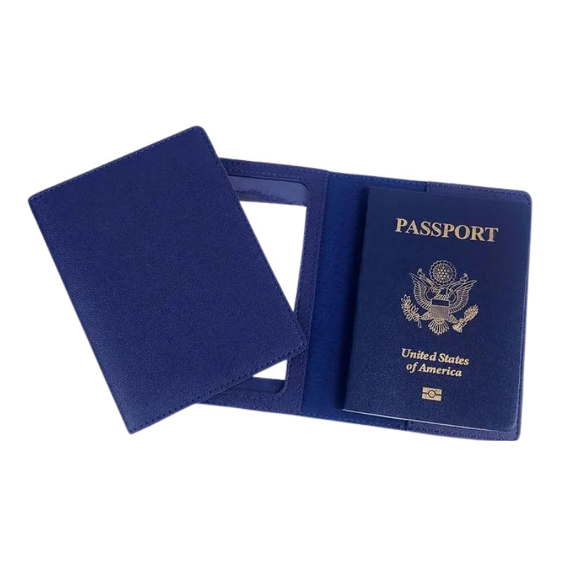 Porte-documents de voyage en simili-cuir