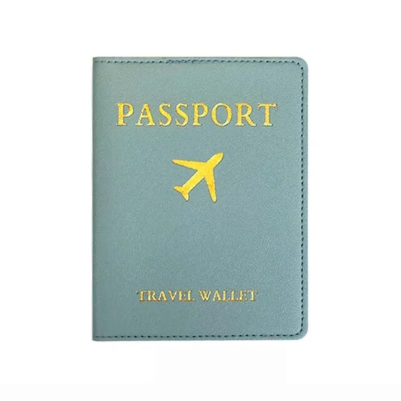 Porte-documents de voyage en simili-cuir