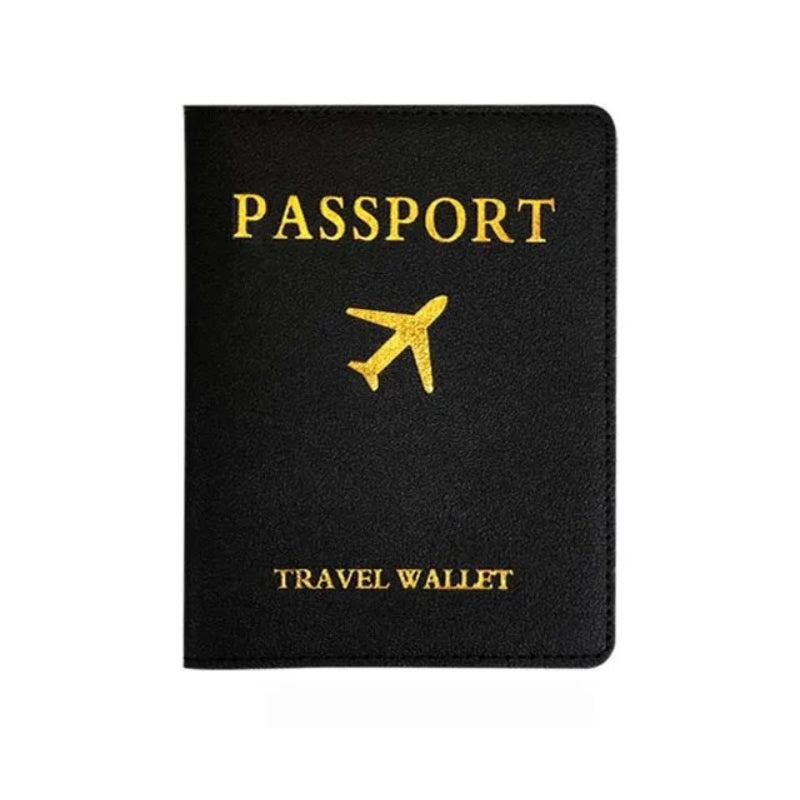 Porte-documents de voyage en simili-cuir