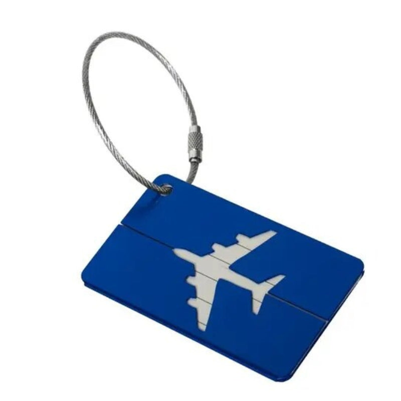 Étiquette Métallique pour Valise