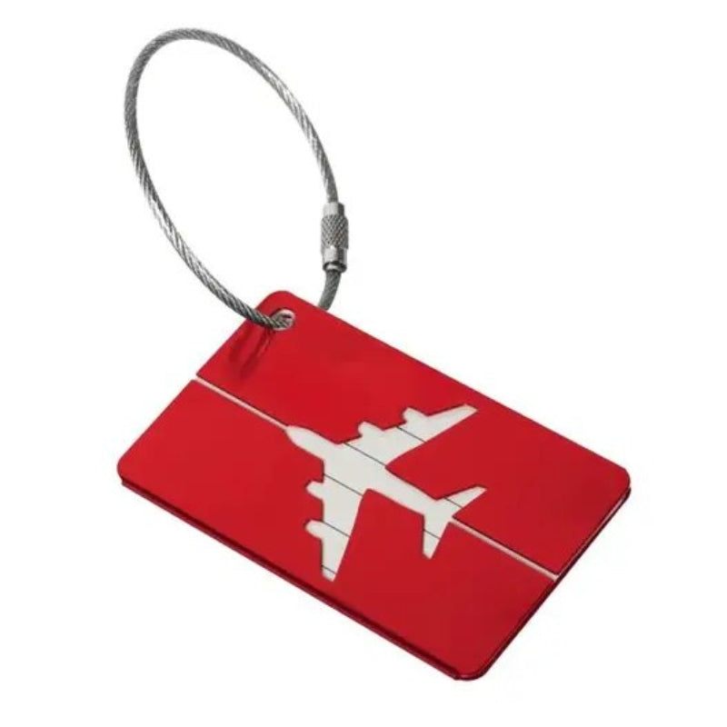 Étiquette Métallique pour Valise