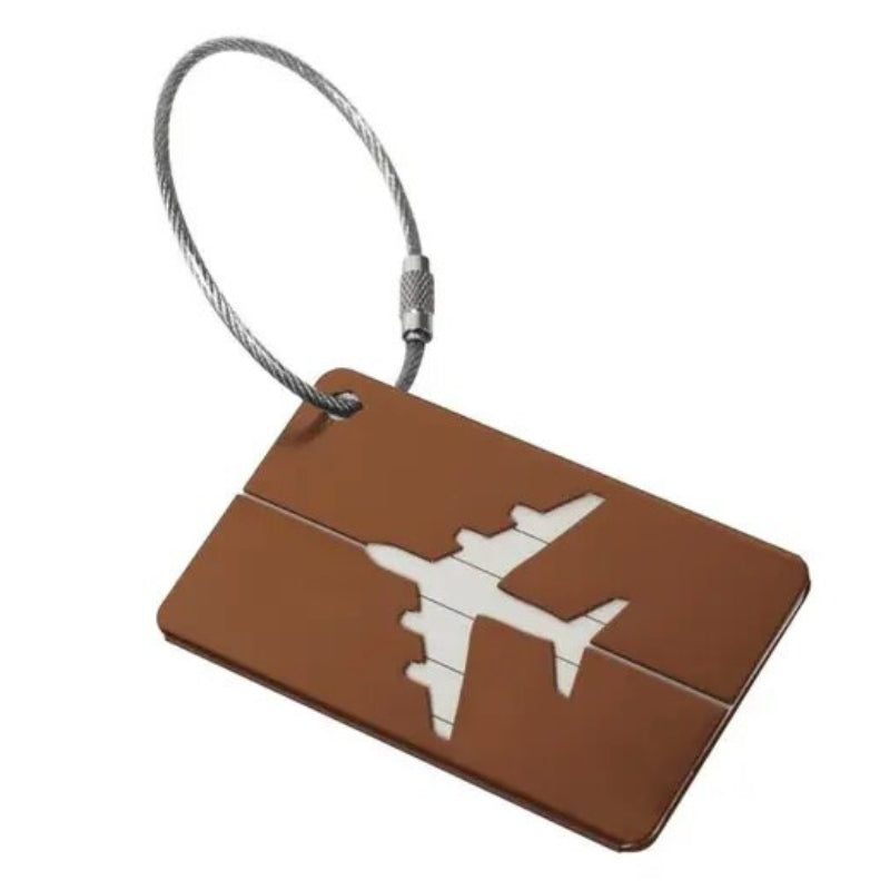 Étiquette Métallique pour Valise