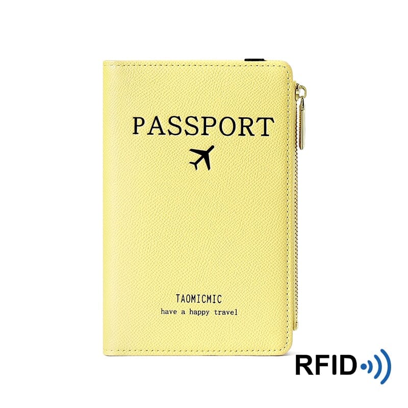 Portefeuille de Voyage RFID & Protection Passeport Avion