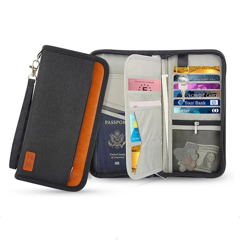 Portefeuille de Voyage pour Homme avec Protection RFID