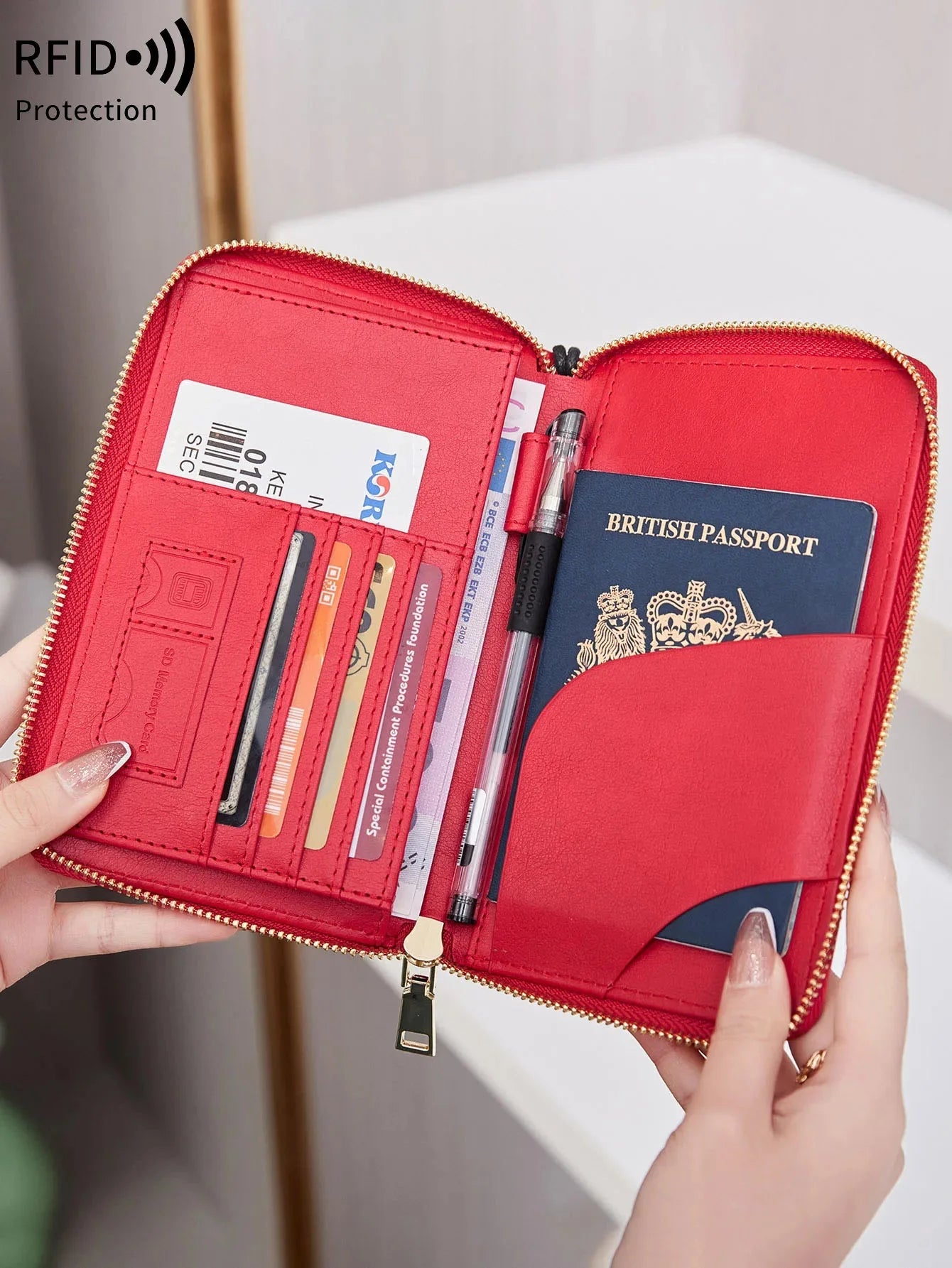 Pochette de Voyage pour Passeport