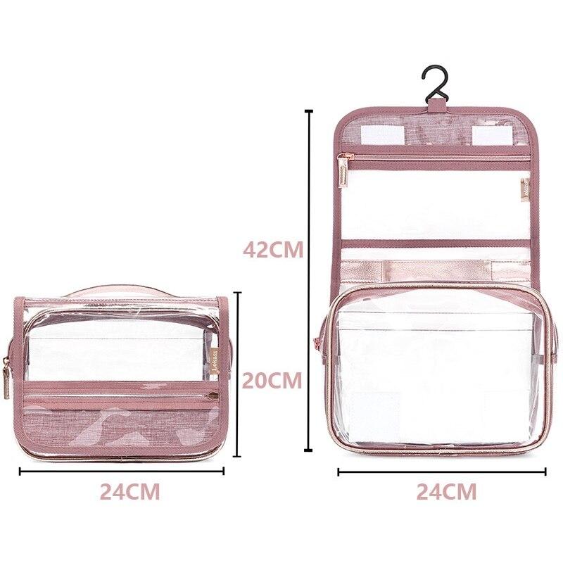 Trousse de Toilette Suspendable Transparente