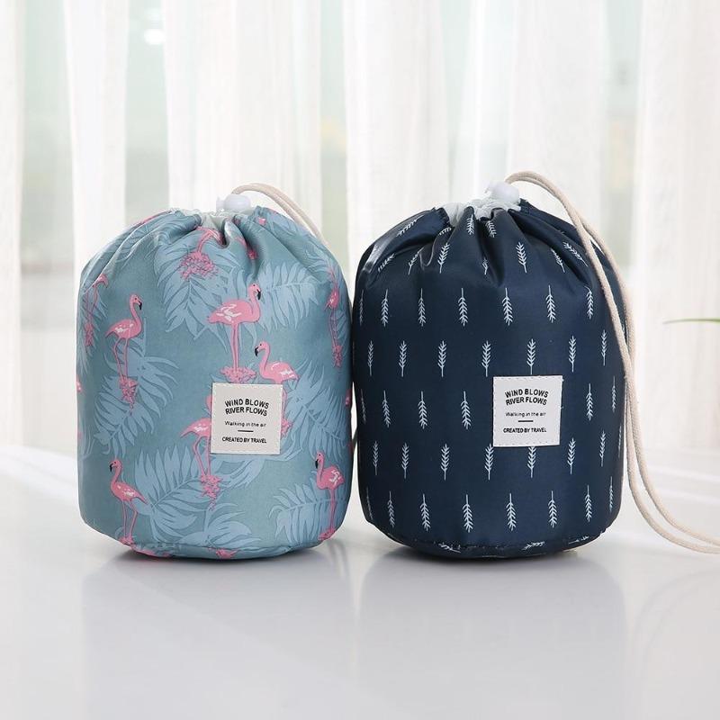 Trousse de Toilette Ronde Travel™ - Design Voyage