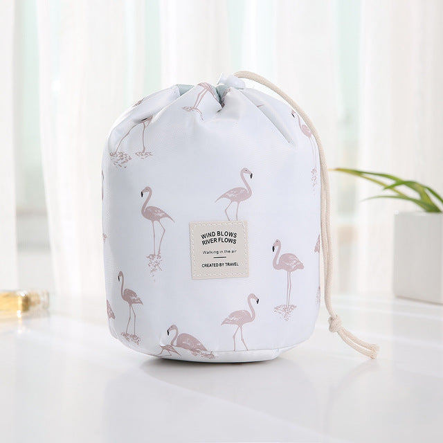 Trousse de Toilette Ronde Travel™ - Design Voyage