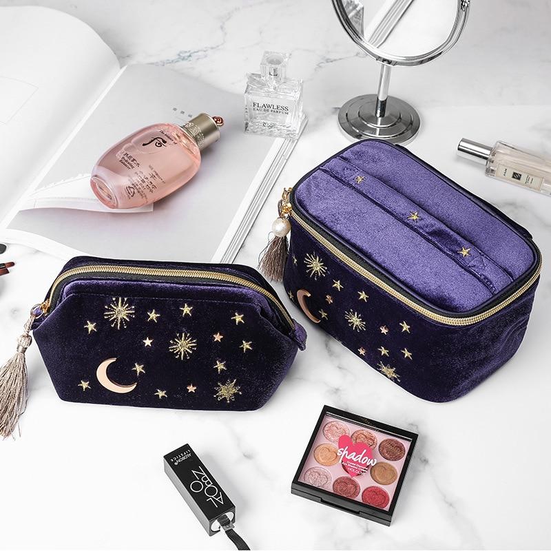 Trousse de Toilette Velours Wego™ - Luxe Absolu