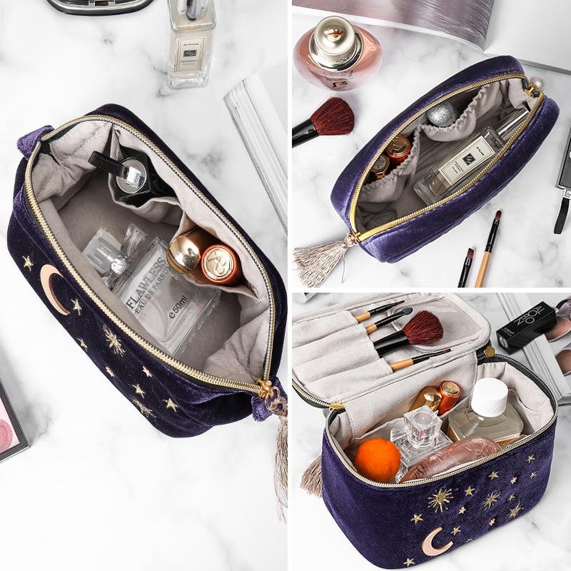 Trousse de Toilette Velours Wego™ - Luxe Absolu