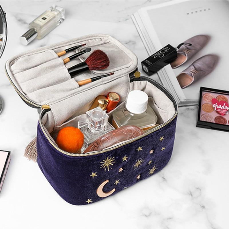 Trousse de Toilette Velours Wego™ - Luxe Absolu