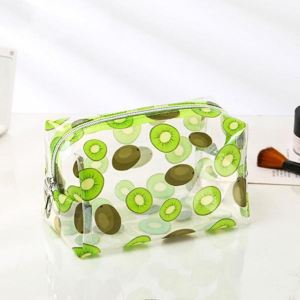 Trousse Transparente Estivale aux Fruits