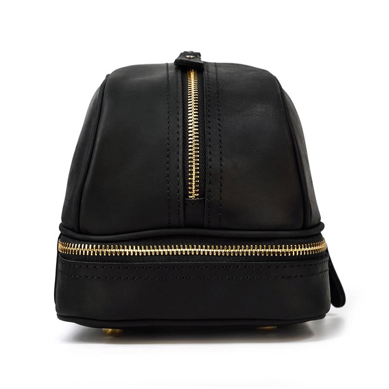 Trousse de Toilette en Cuir pour Homme par