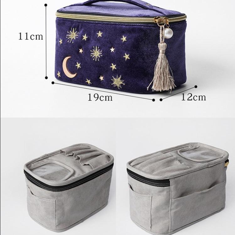 Trousse de Toilette Velours Wego™ - Luxe Absolu