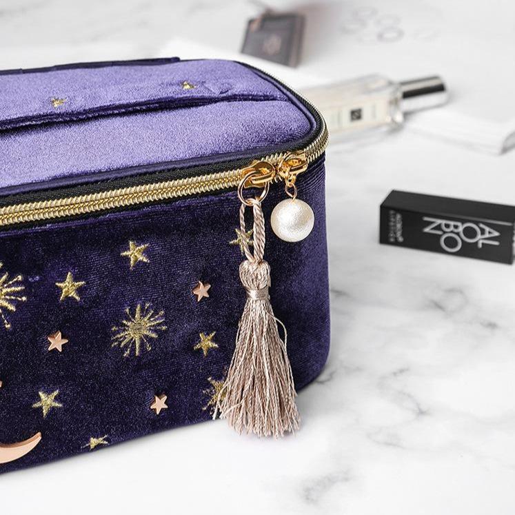 Trousse de Toilette Velours Wego™ - Luxe Absolu