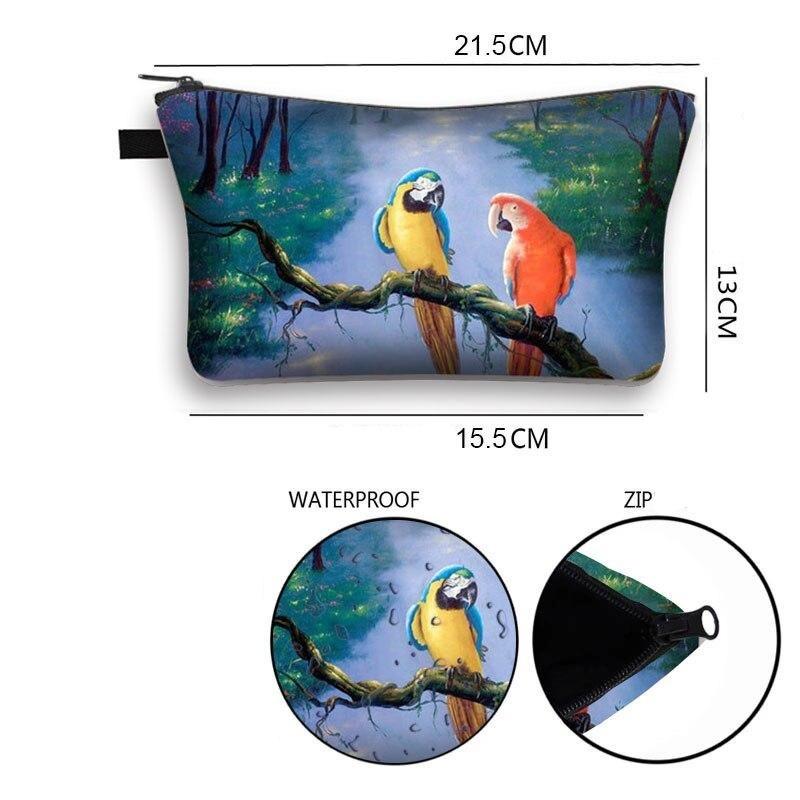 Pochette Maquillage Printanière