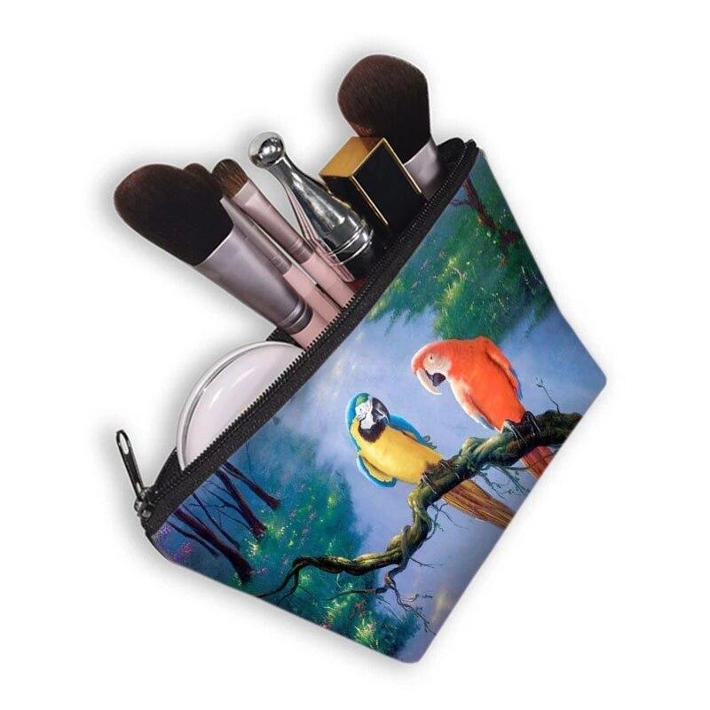 Pochette Maquillage Printanière