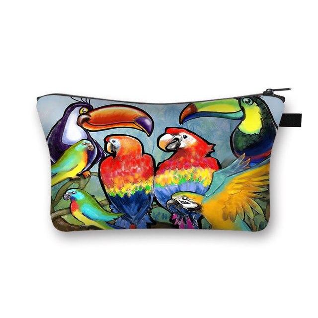 Pochette Maquillage Printanière