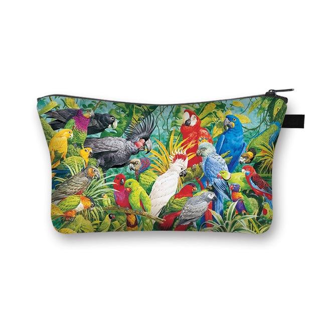 Pochette Maquillage Printanière