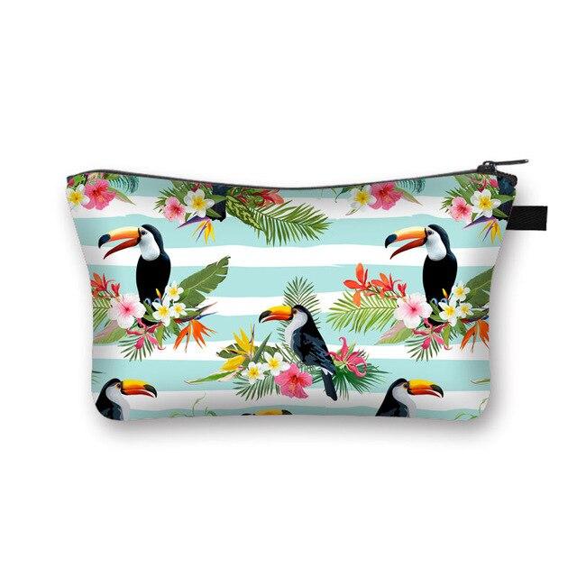 Pochette Maquillage Printanière