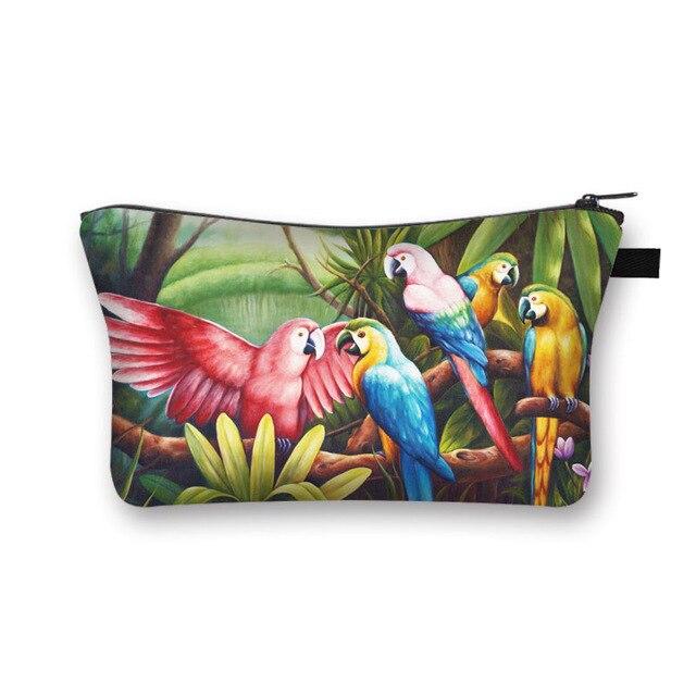 Pochette Maquillage Printanière