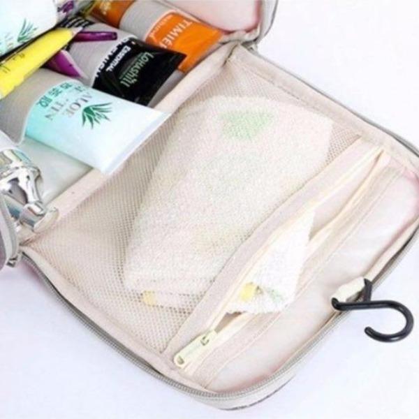 Trousse de Toilette à Grande Ouverture avec Crochet